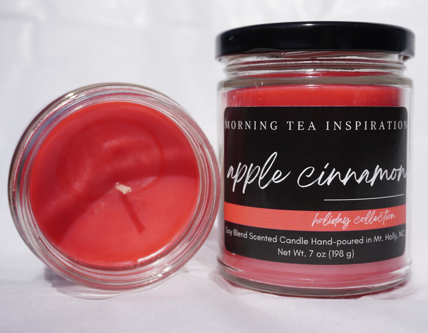 Apple Cinnamon Scented Candle (7 oz)